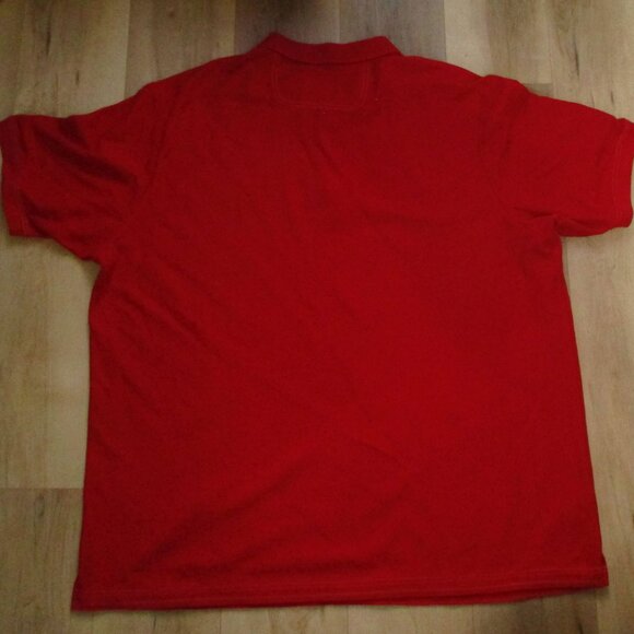 Tommy Bahama Men’s 3XT Polo Shirt Red Supima Cotton Short Sleeve - Picture 4 of 4